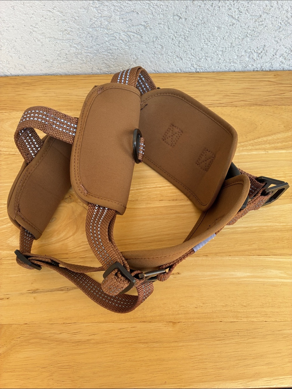 Carhartt Brown Training Harness with Reflective Webbing